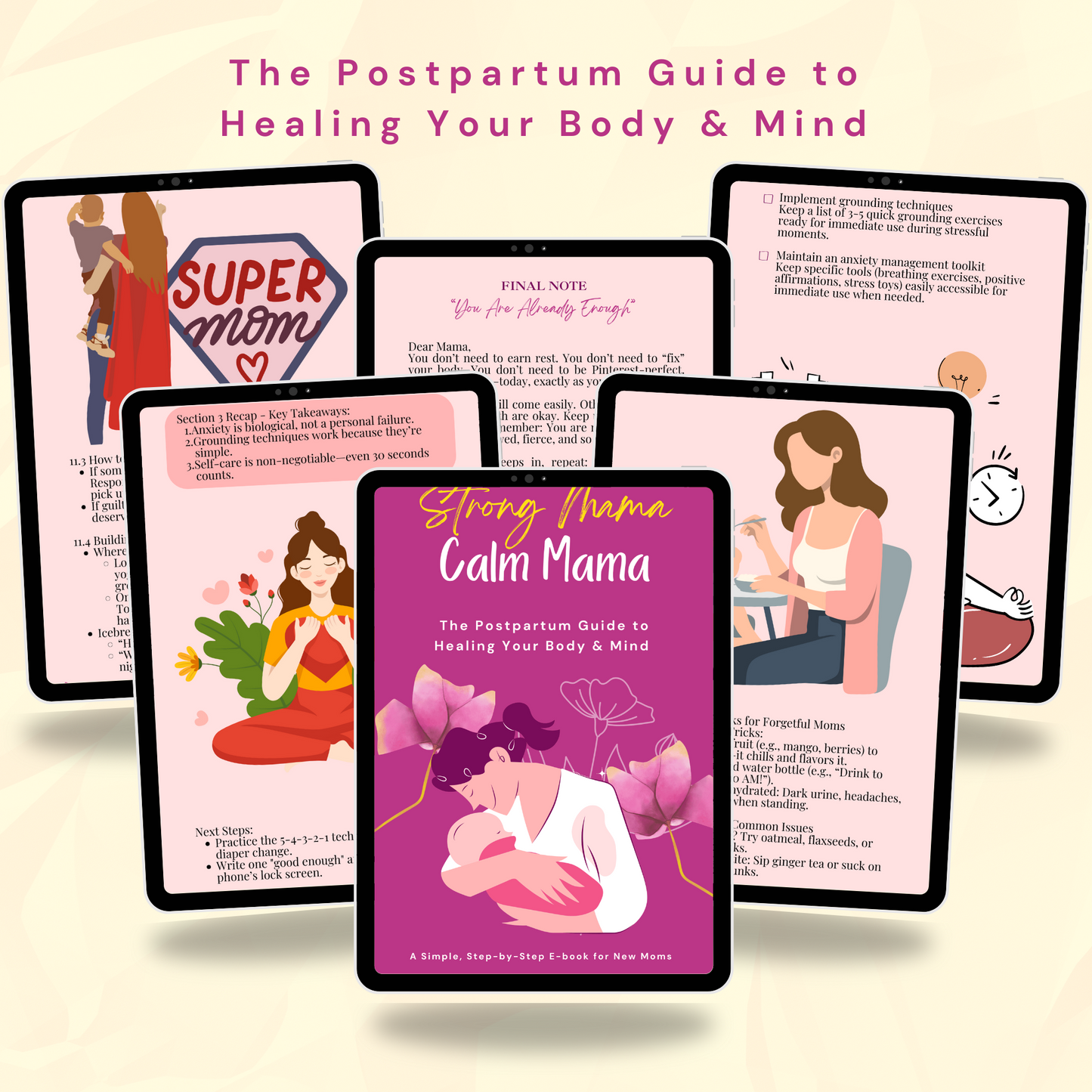 Strong Mama, Calm Mama: The Postpartum Survival Guide for Body, Mind, and Joy