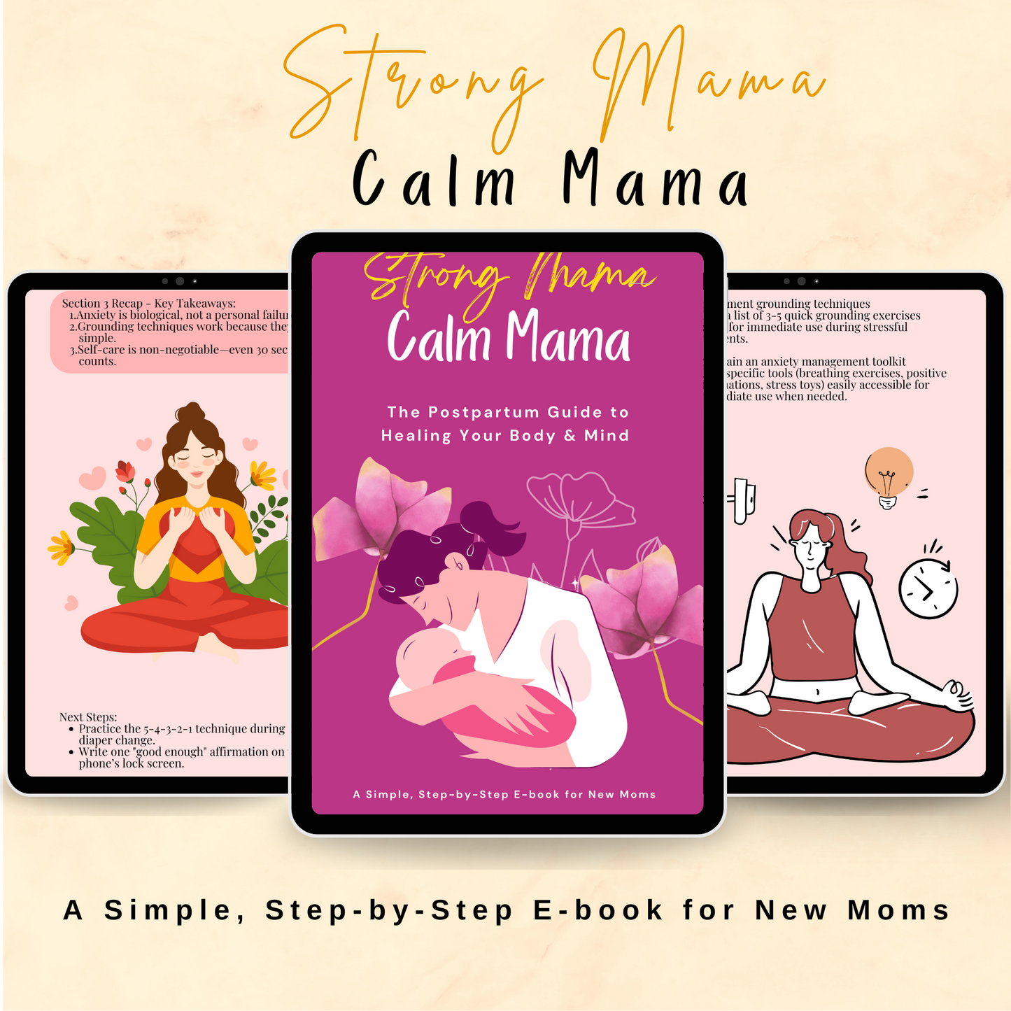 Strong Mama, Calm Mama: The Postpartum Survival Guide for Body, Mind, and Joy
