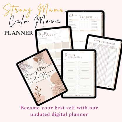 Strong Mama, Calm Mama - All You Need Planner